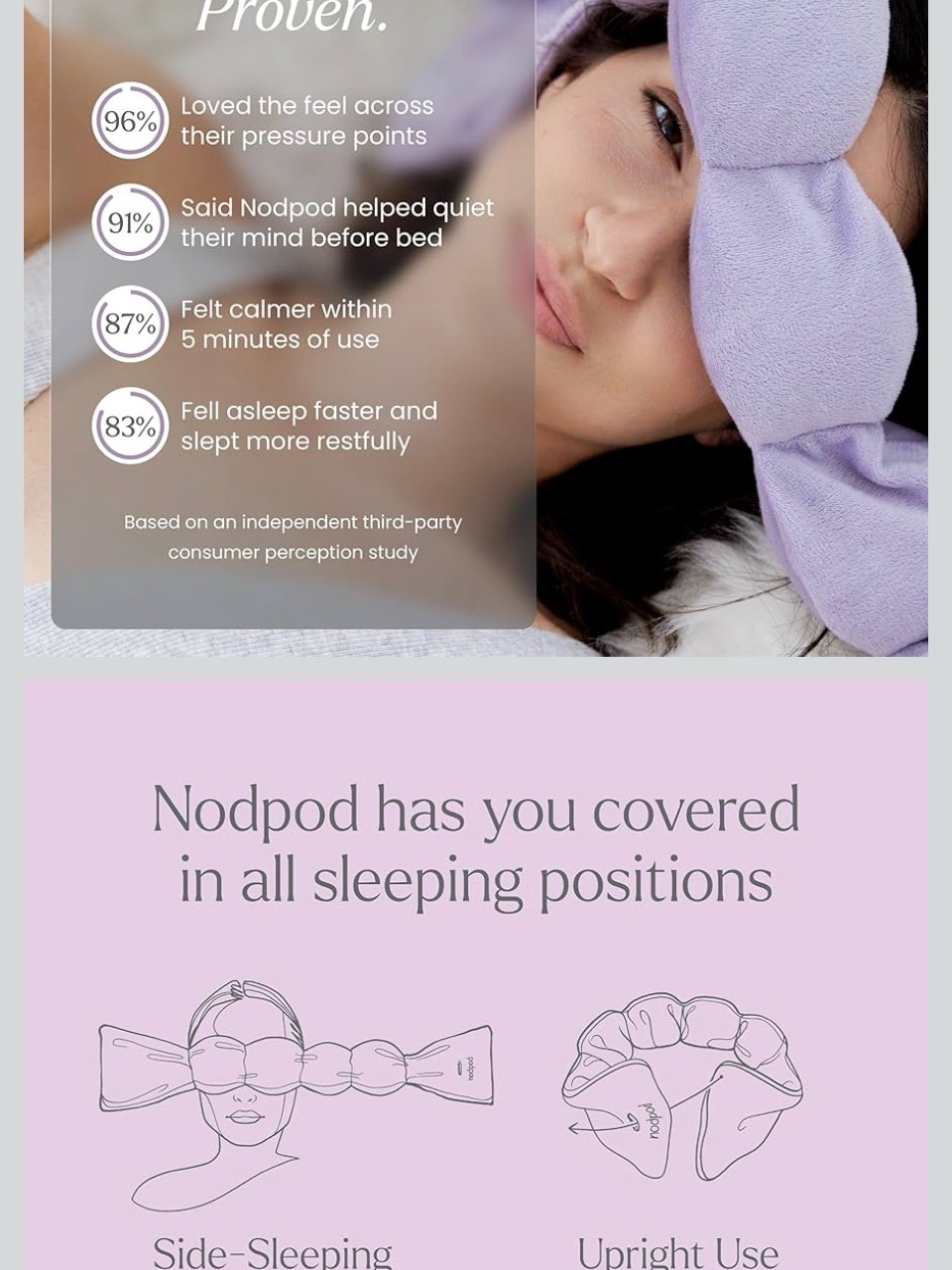 Weighted Eye Blanket — image 4 of 8